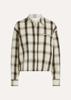 Circle of Trust, blouse ruit, bruin