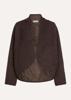 Circle of Trust, blazerjacket bouclé, bordeaux