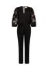 Aaiko Lizeth Jumpsuit Zwart LIZETH VIS 436