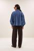 By Bar, blouse denim, blauw