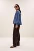 By Bar, blouse denim, blauw