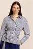 Studio Anneloes Jada poplin stripe blouse