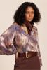Studio Anneloes Florine flower stripe blouse