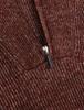 Cavallaro Napoli Corsico Half Zip Trui Bruin 118265028