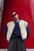 By Bar, bodywarmer/gilet reversible, kobaltblauw