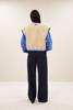 By Bar, bodywarmer/gilet reversible, kobaltblauw
