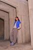 By Bar, broek, taupe/bruin melange