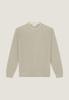 Dstrezzed, trui chenille met ronde hals, zand