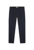 Dstrezzed, broek relaxed straight fit, donkerblauw
