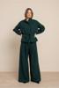 Studio Anneloes Goia waffle jacket 14231 Dark Teal