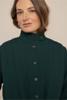 Studio Anneloes Goia waffle jacket 14231 Dark Teal
