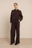 Studio Anneloes Luz twill broek 14250 Espresso