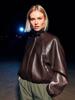 Catwalk Junkie, jack imitatieleder, donkerbruin