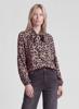 Rabe Blouse met Panterprint Taupe 57-123102