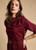 Freebird  Midi Jurk Devoted Burgundy
