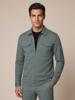 Cavallaro Napoli Bamboo Zip Overshirt Grijs 123265013