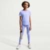 Nike one fitted big kids' dri-fit top