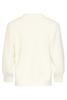 Smashed Lemon Fluffy Trui met pofmouwen 26680 Off-white