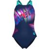 Arena lit logo swimsuit v back l bikini sport