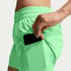 Nike swift dri-fit  2in1  hardloopshort met halfhoge taille