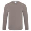 R2 Amsterdam Merinowollen Crewneck Trui Taupe 134.CREW.002