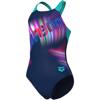 Arena lit logo swimsuit v back l bikini sport