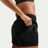 Nike one dri-fit 2-in-1 damesshorts (8 cm)