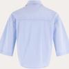 Anna Blue Blouse B35-05-ShortyPearl