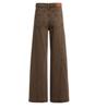 YAYA High Waist Wide Leg Jeans Cocoa Brown 01-311178-610