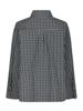 Neo Noir, blouse in een ruit met steentjes, blauw