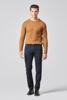 Meyer broek Bonn 2-5585 Wool look cotton Marine Blauw