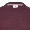 R2 Amsterdam Trui Crewneck Merinowol Bordeaux 134.CREW.002
