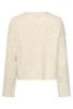 Smashed Lemon Gebreide Trui met pailletten 26743 Off White