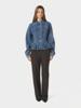 Neo Noir, jas-blouse jeans, blauw