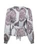 Neo Noir Rista Deco Drop Blouse
