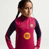 Nike fc barcelona dri-fit   strike  drill top