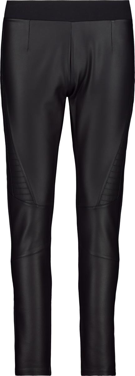 Monari Leather Jeggings Black