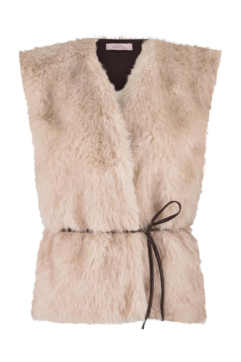 Studio Anneloes Ivana Fur Waistcoat