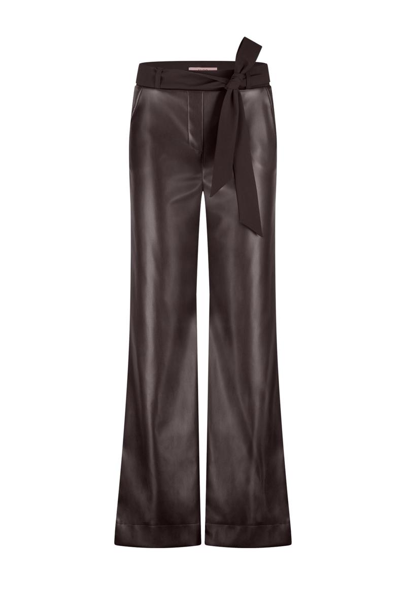 Studio Anneloes Lexie faux Leather Trousers