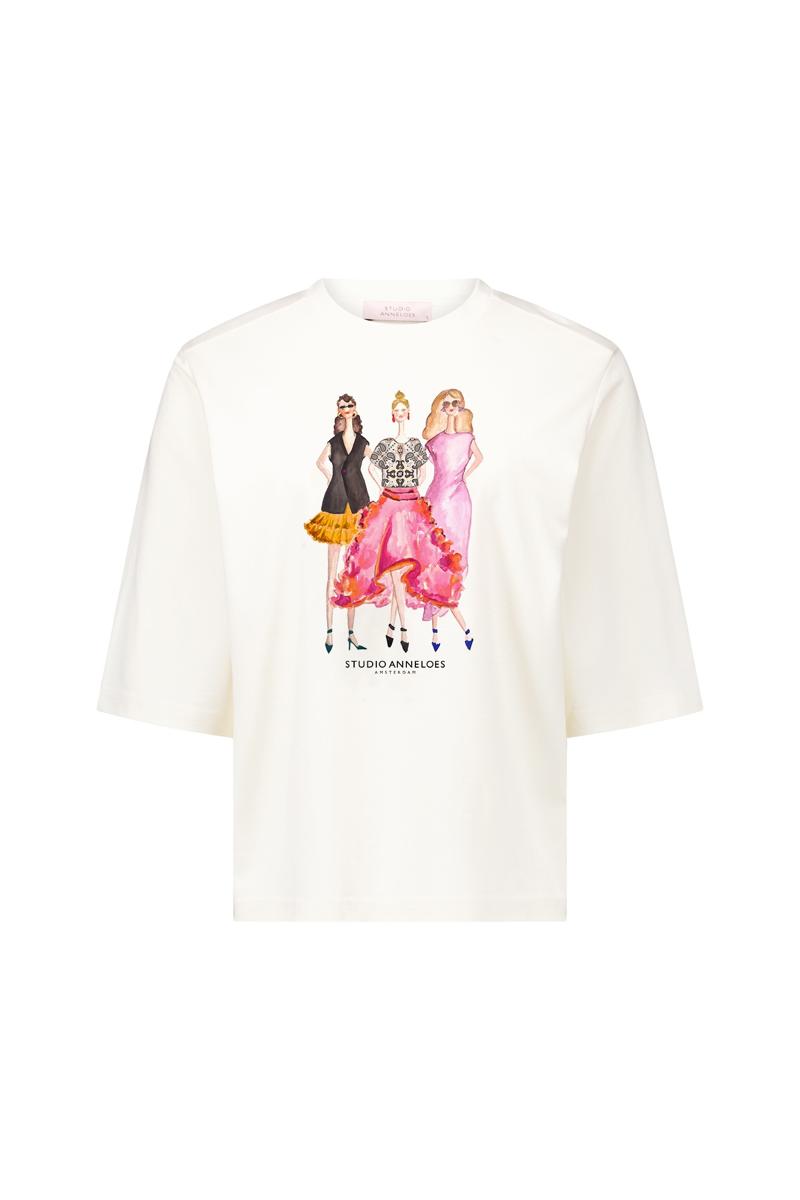 Studio Anneloes Fiore anniversary round neck t-shirt