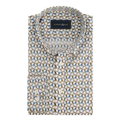 Scotland Blue Overhemd SPE26307JE12SB