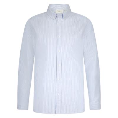 Seven Dials Overhemd Streep Design SDL25307AM31 Blauw