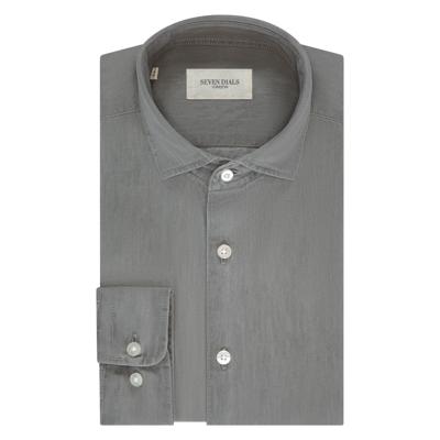 Seven Dials Casual Overhemd Tilford SDL25307SP14 Antraciet