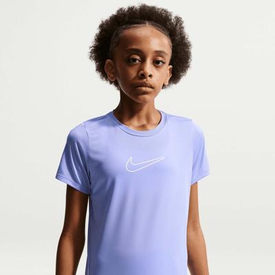 Nike one fitted big kids' dri-fit top