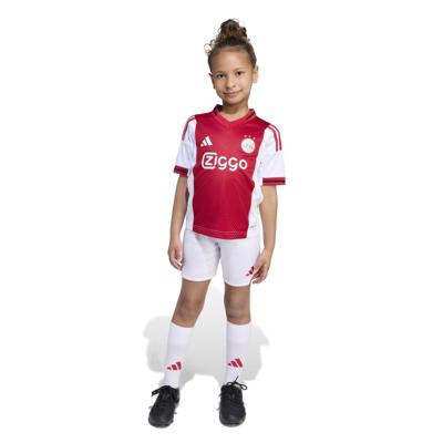 adidas ajax amsterdam 25/26 mini-thuistenue kids