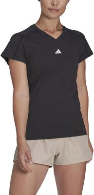 Adidas aeroready train essentials minimal branding v-hals shirt