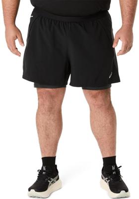 Asics road 2n1 hardloopshort 5in
