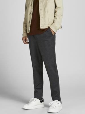 Jack & Jones Broek Phil Performance  12190768 zwart Geruit