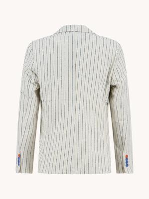 A Fish Named Fred Blazer Structure Stripe 33.111 Off-white