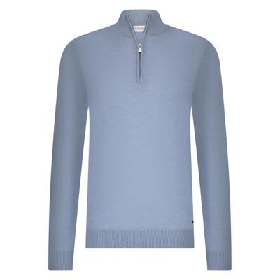 Seven Dials Merino Trui SDL00005LU15 Lichtblauw